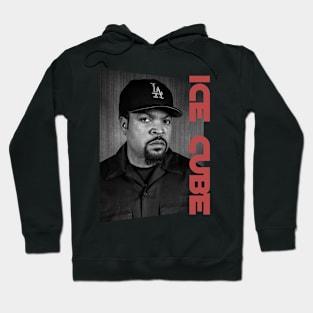 ice cube vintage - monochrome style Hoodie